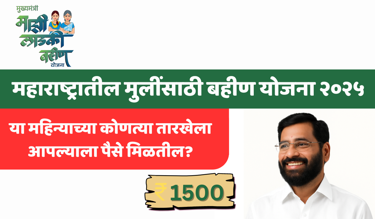 लाडकी बहन योजना महाराष्ट्र 2025 – पात्रता, लाभ आणि अर्ज प्रक्रिया